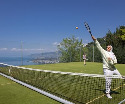 Surval Montreux tennis court